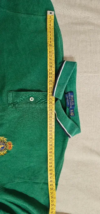 Polo Ralph Lauren Verde XL Logo Crest