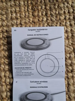 Cargador Inalámbrico telefono