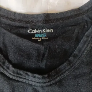 T-shirt Uomo Calvin Klein Nera Tg M
