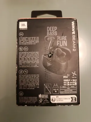 Auriculares Inalámbricos JBL Wave Beam 2