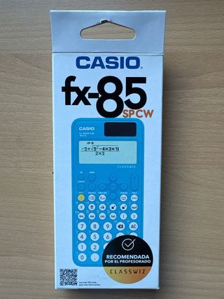 Calculadora Científica Casio fx-85SP CW Azul