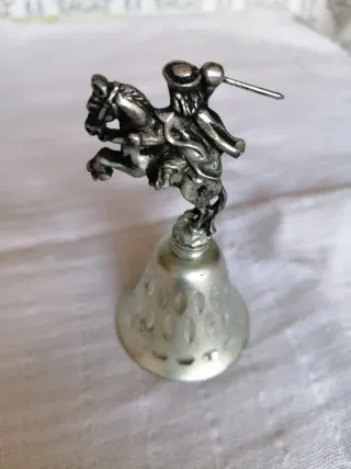 Lote 5 campanelle decorative argentate