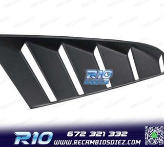 CUBRE CRISTALES LATERAL FORD MUSTANG 15-23 LOOK GT ABS