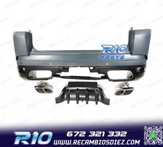 PARAGOLPES TRASERO RANGE ROVER SPORT L494 18- LOOK SVR + COL