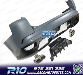 PARAGOLPES TRASERO RANGE ROVER SPORT L494 18- LOOK SVR + COL