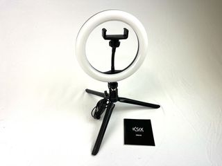 Aro de luz KSIX Studio Live con trípode plegable