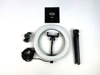 Aro de luz KSIX Studio Live con trípode plegable