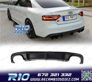 DIFUSOR AUDI A5 B8 8T 12-16 LOOK S LINE OO---OO