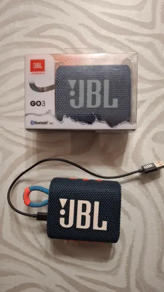 Altavoz JBL Go 3 Bluetooth Azul