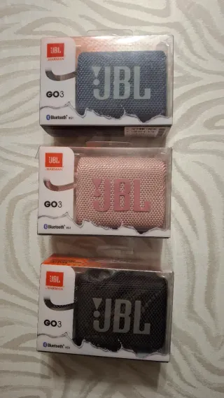 Altavoz JBL Go 3 Bluetooth Azul