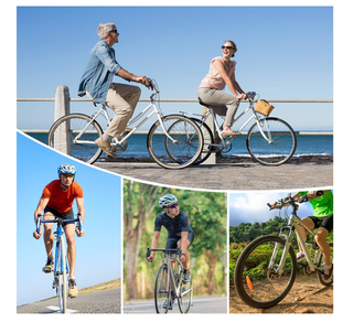 Caballete lateral ajustable para bicicleta Vinabo