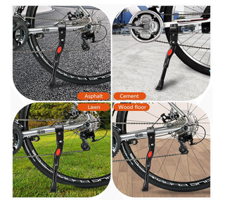 Caballete lateral ajustable para bicicleta Vinabo