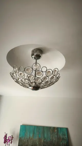 Lámpara de techo colgante esférica