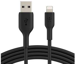 Cable Belkin Lightning BoostCharge 2m Negro