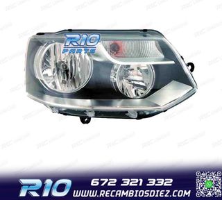 FARO DCH PARA VOLKSWAGEN VW TRANSPORTER T5 10- NEGRO