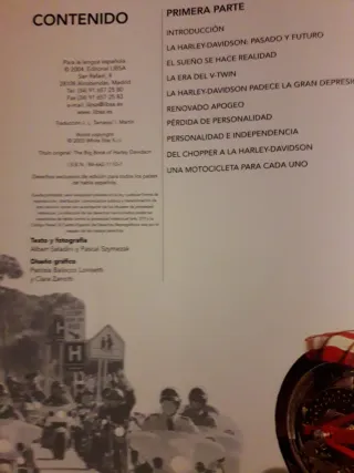 Libro motos Harley-Davidson