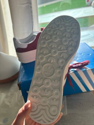 Adidas Gazelle Burdeos Plataforma