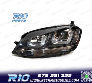 FARO IZQ VOLKSWAGEN VW GOLF 7 XENON 12-17 LUZ DIURNA DRL NE