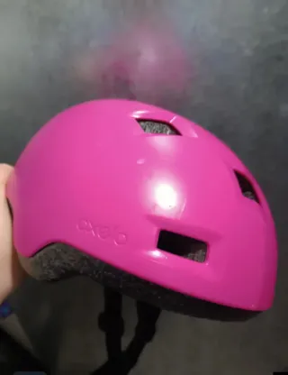 Casco Bicicleta Patinete Niña Rosa