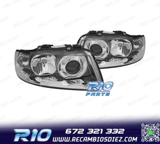 FAROS AUDI A3 8L 00-03 CROMADOS H7