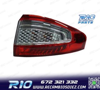 PILOTO DCH PARA FORD MONDEO IV 4P 10-14 LED BLANCO ROJO