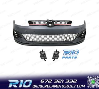 PARAGOLPES DELANTERO VOLKSWAGEN VW GOLF 7.5 17-20 LOOK GTI