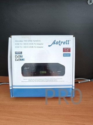 Sintonizador TDT T2 USB reproductor y grabador