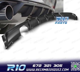 DIFUSOR BMW F30 F31 LOOK M PERFORMANCE NEGRO