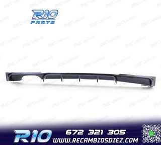DIFUSOR BMW F30 F31 LOOK M PERFORMANCE CARBONO