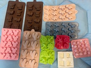 Moldes de silicona para jabon o velas