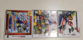 Lotto 3 Giochi Nintendo 3DS Mario