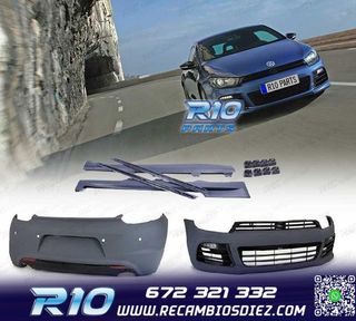 KIT CARROCERIA VOLKSWAGEN VW SCIROCCO 08-14 LOOK R
