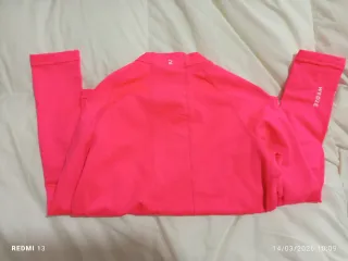 Maglia manica lunga bambina fucsia