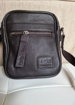 Bandolera Lois Marrón Piel Nuevo.