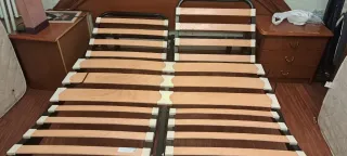 Somier articulado doble manual