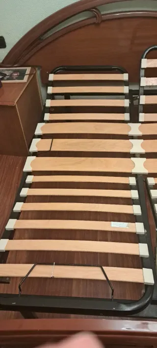 Somier articulado doble manual