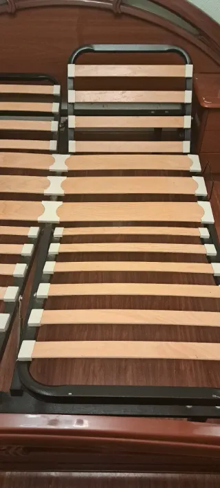 Somier articulado doble manual