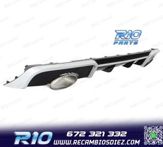 DIFUSOR AUDI A3 8V 12-16 LOOK RS + COLAS ESCAPE