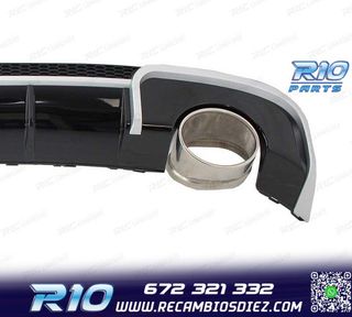 DIFUSOR AUDI A3 8V 12-16 LOOK RS + COLAS ESCAPE