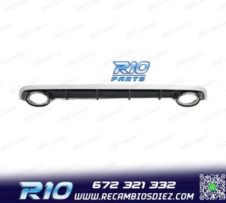 DIFUSOR AUDI A6 4G 11-14 LOOK RS + COLAS DE ESCAPE