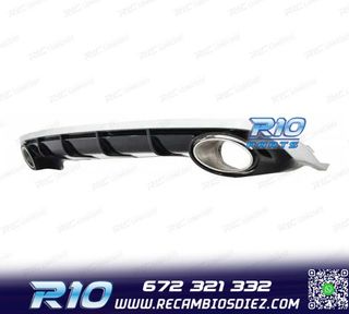DIFUSOR AUDI A6 4G 11-14 LOOK RS + COLAS DE ESCAPE