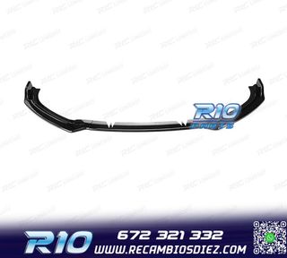 SPOILER LIP AUDI A6 19-24 NEGRO BRILLO