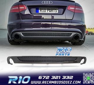 DIFUSOR AUDI A6 4F 04-08 LOOK S LINE