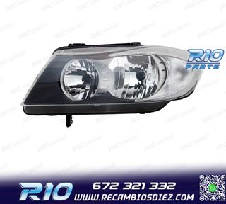 FARO IZQ BMW SERIE 3 E90 4P E91 TOURING 05-08 FONDO CROMO