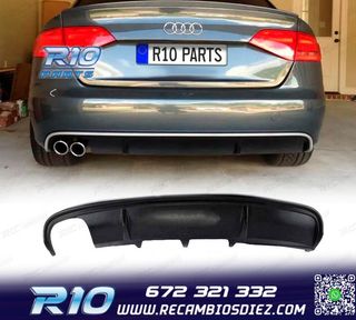 DIFUSOR AUDI A4 B8 07-11 LOOK S LINE SALIDA DOBLE IZQ