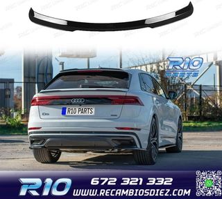 ALERON DE TECHO AUDI Q8 18- NEGRO BRILLO