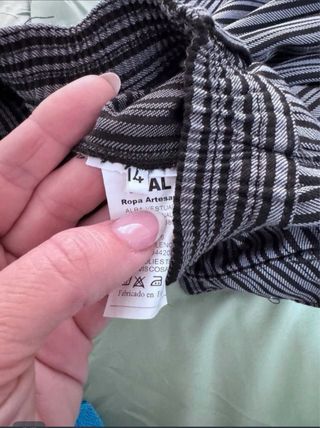 Traje Fallero Niño Azul y Gris, talla 3 a 5 años