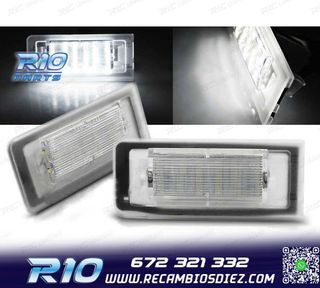 LUCES MATRÍCULA LED AUDI TT 98-06