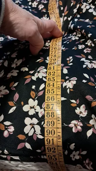 Vestido Morgan floral negro