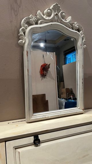 Mueble buró con espejo